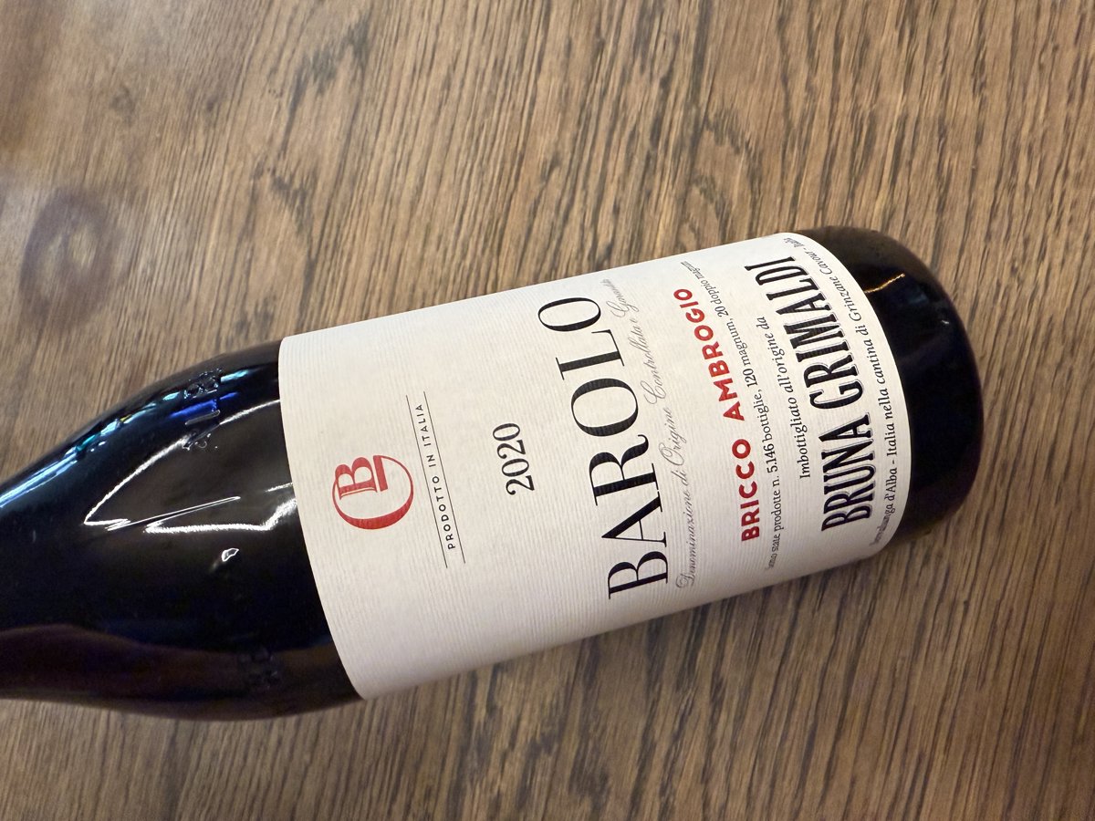 BRUNA GRIMALDI BAROLO BRICCO AMBROGIO DOCG 2021 vol. 14.5